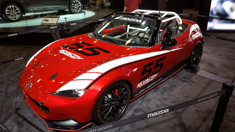 Illustration for article titled Mazda Miatas at the 2016 New York International Autoshow